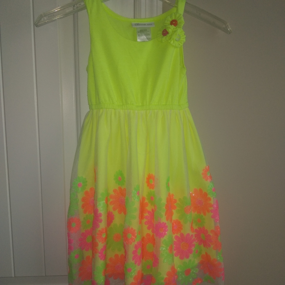 Bonnie Jean neon dress